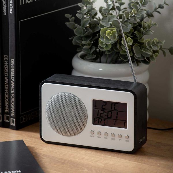 Réveil avec radio FM Retro - KARLSSON