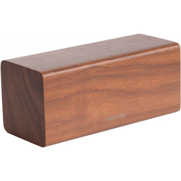 Réveil rectangulaire en bois Block - PRE-0308