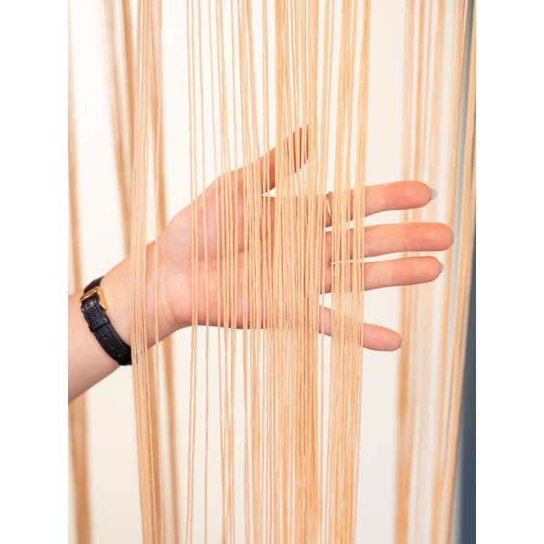 Rideau fil de porte en polyester - AUB-1552