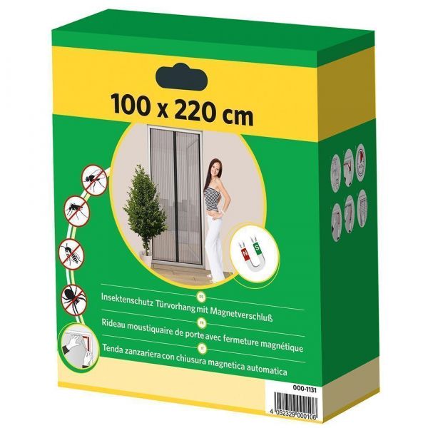 Rideau de Porte Antimoustique, 75x255cm Magnet Fly Screen Door Insect  Protection Moustiquaire Porte, Magnétique Moustiquaire Rideau Magnétique  Rideau