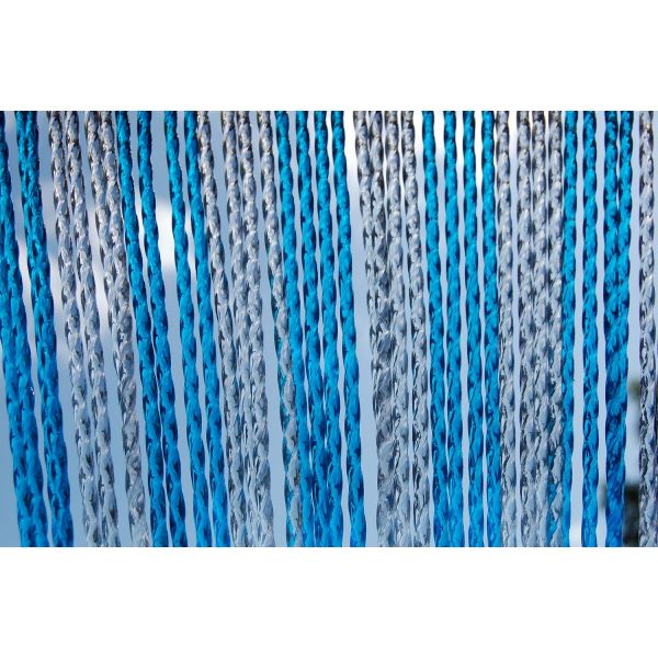 Rideau de porte en PVC bleu Rimini - LA TENDA