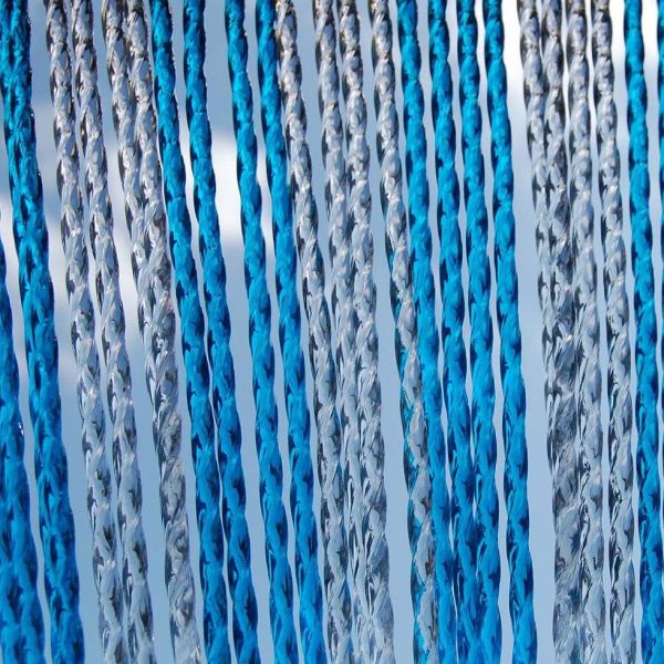 Rideau de porte en PVC bleu Rimini - LAD-0173