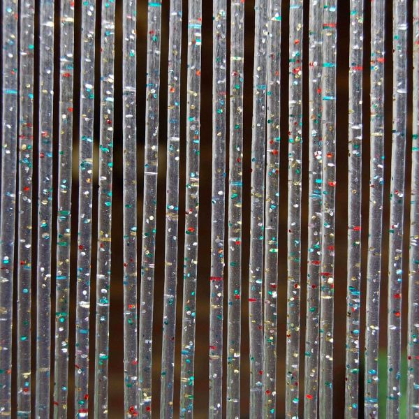 Rideau de porte en PVC transparent et multicolore Vinci - 159
