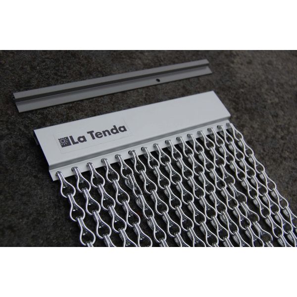 Rideau de porte en aluminium Alusax - LAD-0136
