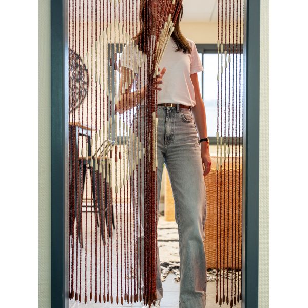 Rideau de porte en bois - 49,90