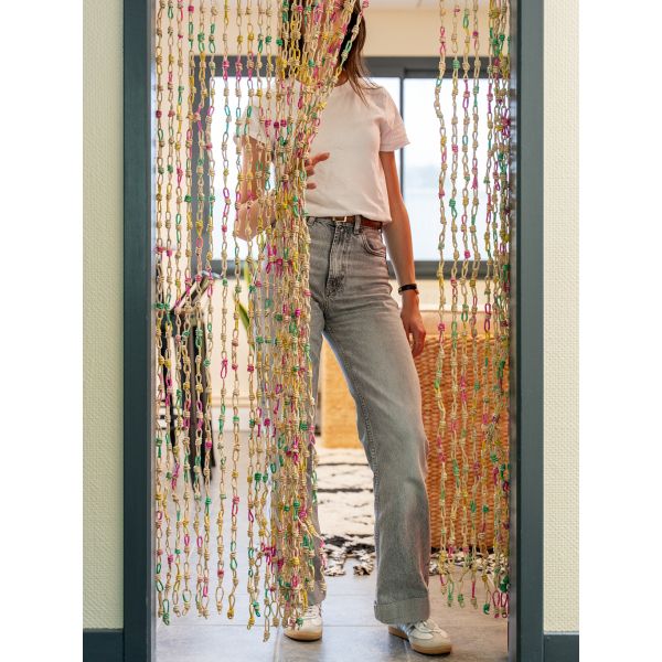 Rideau de porte coloré - 19,90