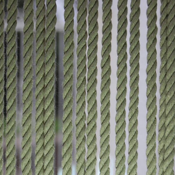 Rideau de porte en corde Vert olive Toulon - 56,90