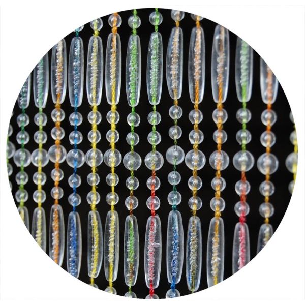 Rideau de porte en perles Multicolore Frejus