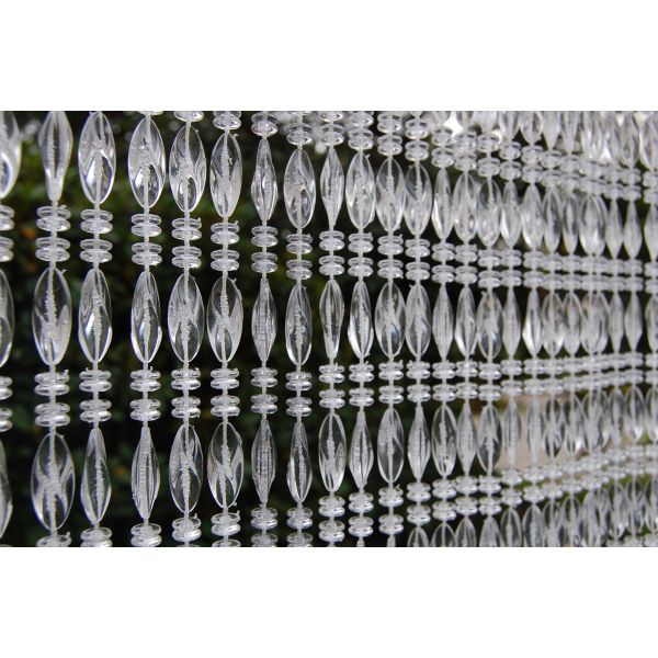Rideau de porte  en perles transparentes Elba - 139