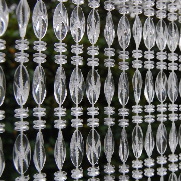 Rideau de porte  en perles transparentes Elba - 140