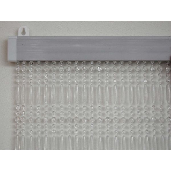 Rideau de porte en perles transparentes Frejus - LAD-0225