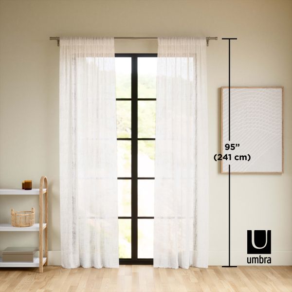 Rideaux Sheera 241 x 132 cm (Lot de 2) - UMBRA