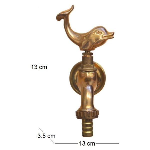 Robinet animal en laiton - DOMMARTIN FONTE DART