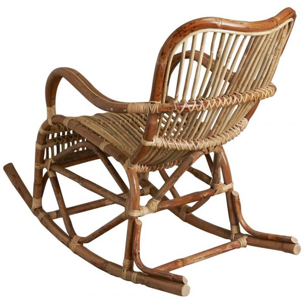 Rocking chair en rotin naturel Paya - AUBRY GASPARD