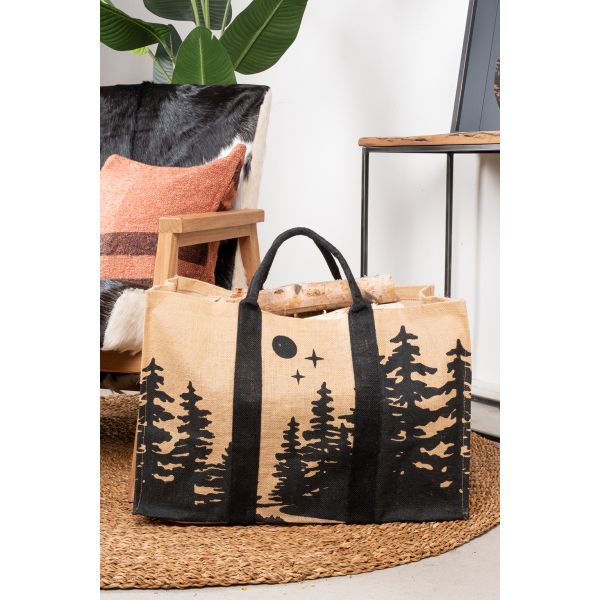 Sac à buche en jute - AUBRY GASPARD