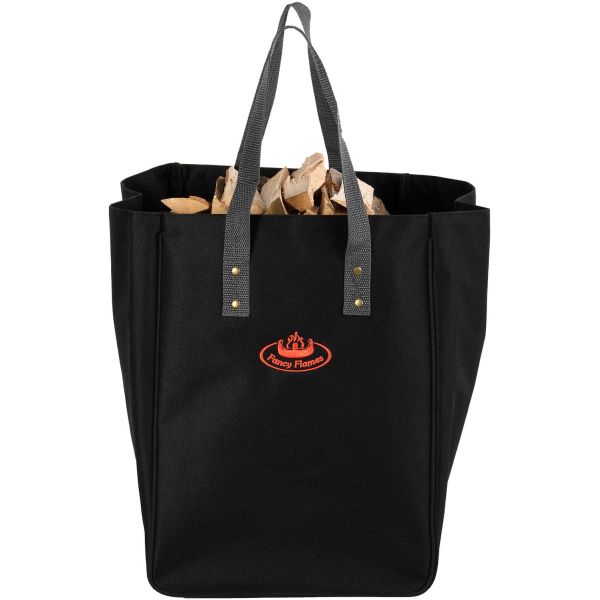 Sac à bûche en tissu Flames - 7