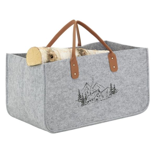 Sac à bûches en feutrine - AUBRY GASPARD