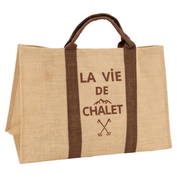 Sac à bûches en jute - 7