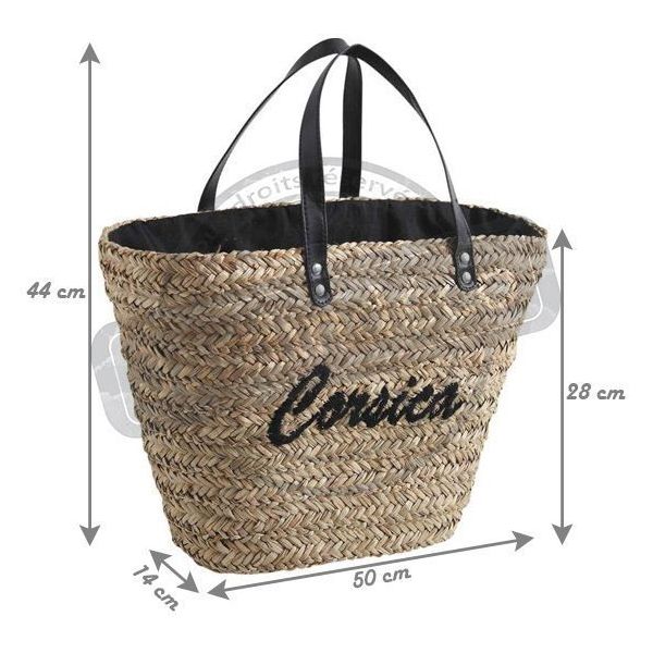 Sac cabas Corsica en jonc de mer - AUBRY GASPARD
