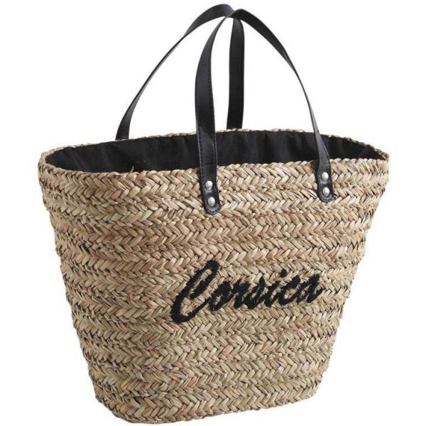 Sac cabas Corsica en jonc de mer