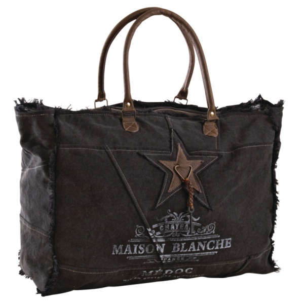 Sac en coton décor vignoble