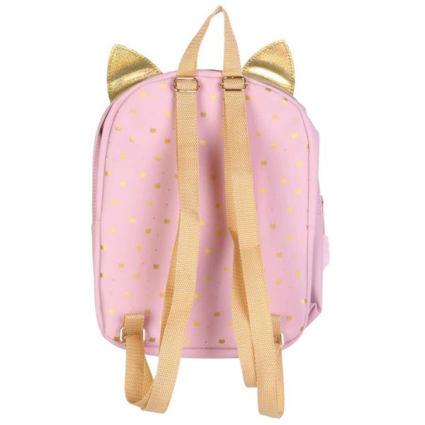 Sac à dos enfant chat rose - CMP-4455