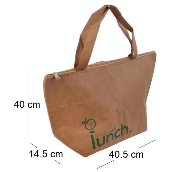 Sac fraîcheur papier Kraft - 2,15