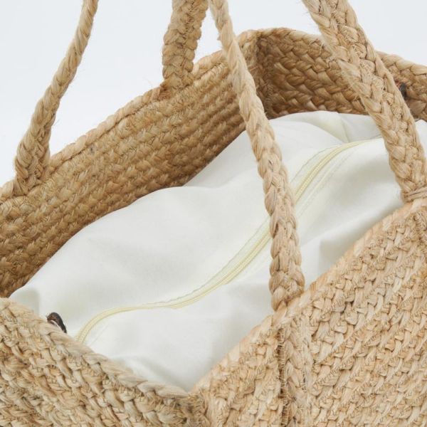 Sac rectangulaire en jute naturel - 34,90