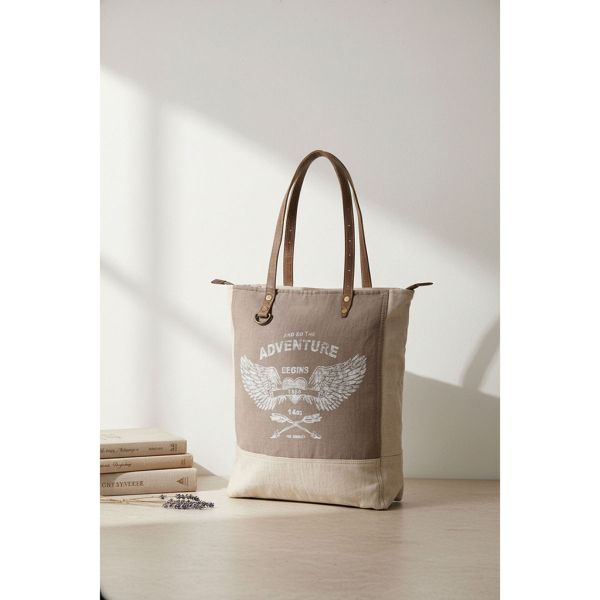 Sac en lin inscription Adventure - AUBRY GASPARD
