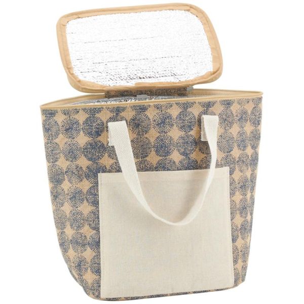 Sac lunch isotherme en jute - AUBRY GASPARD