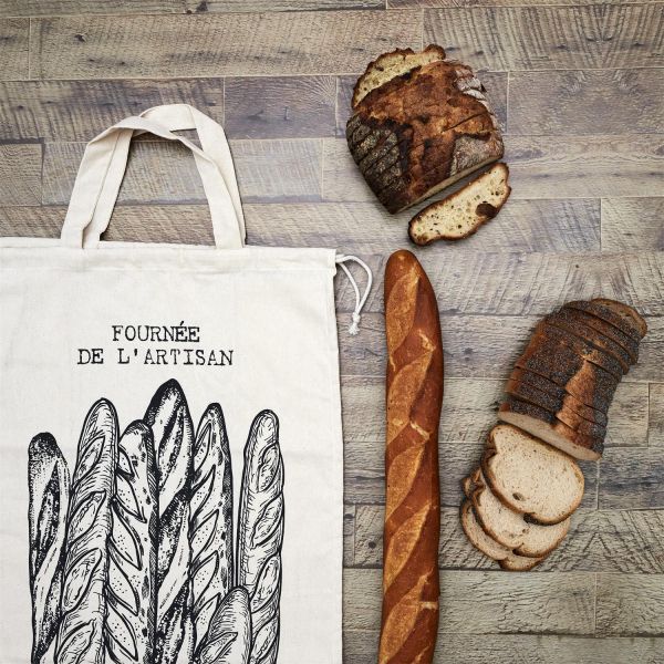 Sac à pain en toile - COOK CONCEPT