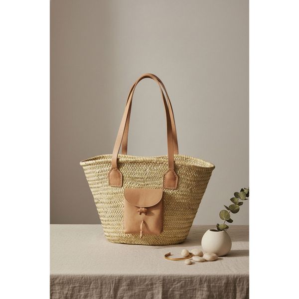 Sac en palmier naturel - AUBRY GASPARD