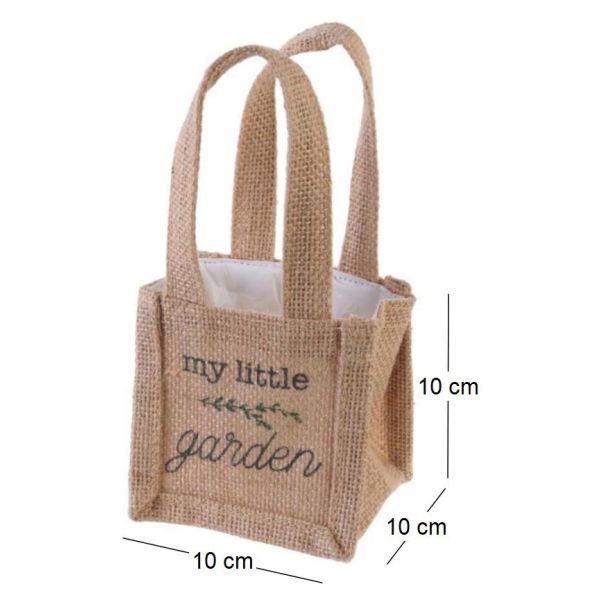 Sac à plantation en jute plastifiée My Little Market - 6