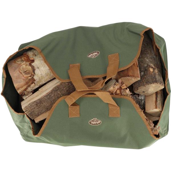 Sac porte bûches en polyester 59.5 x 39.5 x 39.5 cm - 6