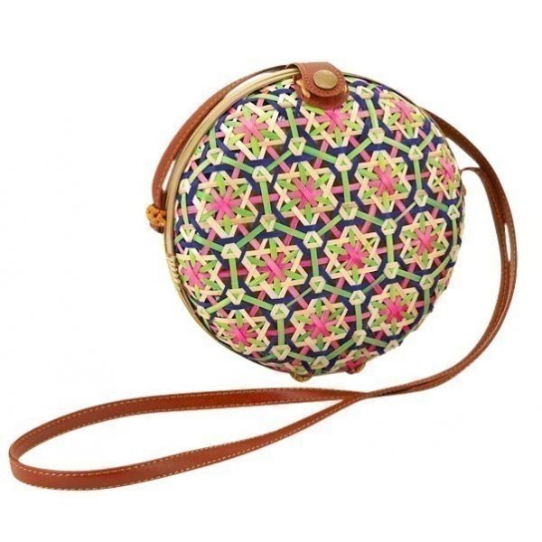 sac rond en bambou
