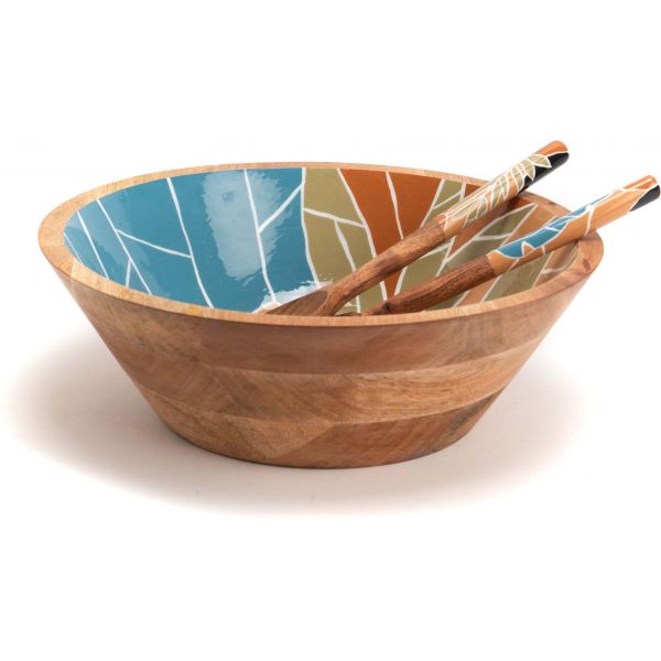 Saladier en manguier Serena 35 cm - 65,90