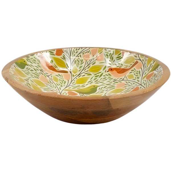 Saladier en manguier 30 cm Songbird