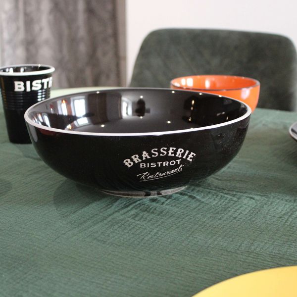 Saladiers en grès Brasserie bistrot (Lot de 2) - 5