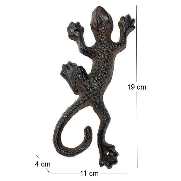 Salamandre en fonte 11x4x19 cm - LA GRANDE PRAIRIE