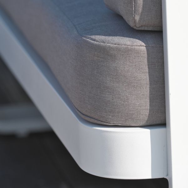 Salon bas de jardin 6 places en aluminium Barcelona - 1489