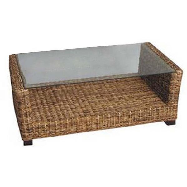 Salon en bananier et acajou Célèbes - AUB-0151