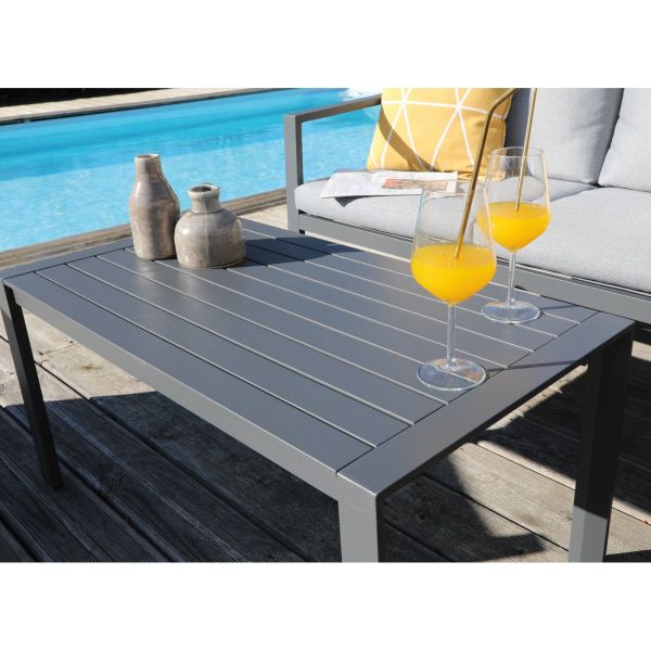 Salon détente jardin en aluminium Marlo - 629