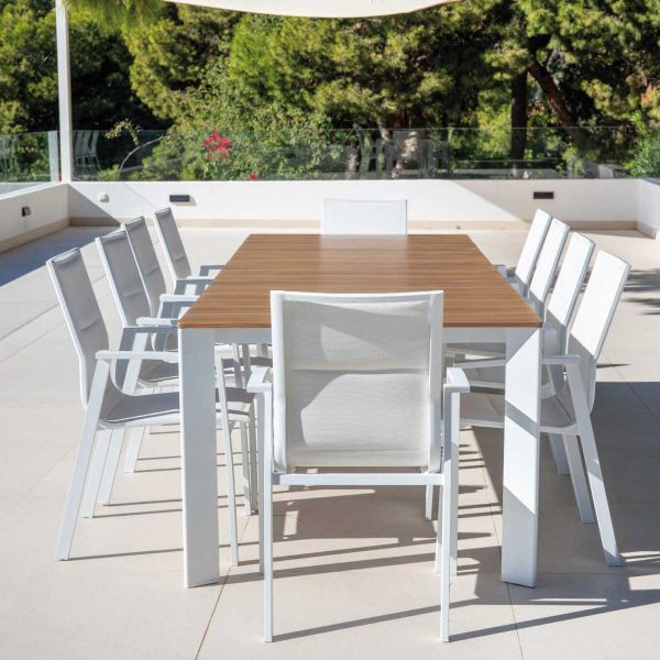 Salon de jardin en aluminium Boston - Madrid