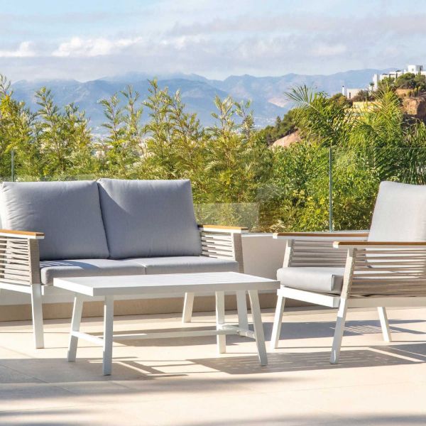 Salon de jardin en aluminium Casablanca - IND-0670