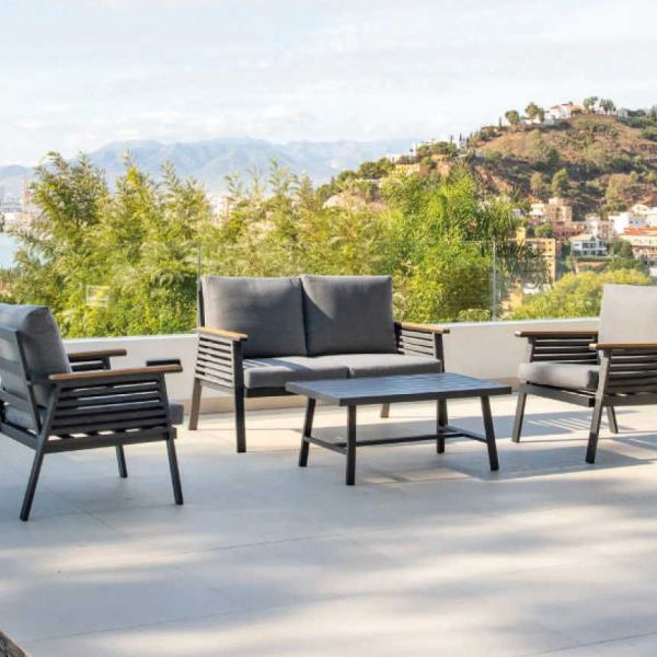 Salon de jardin en aluminium Casablanca - 