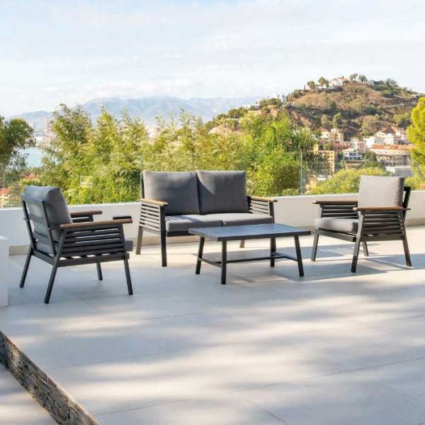 Salon de jardin en aluminium Casablanca