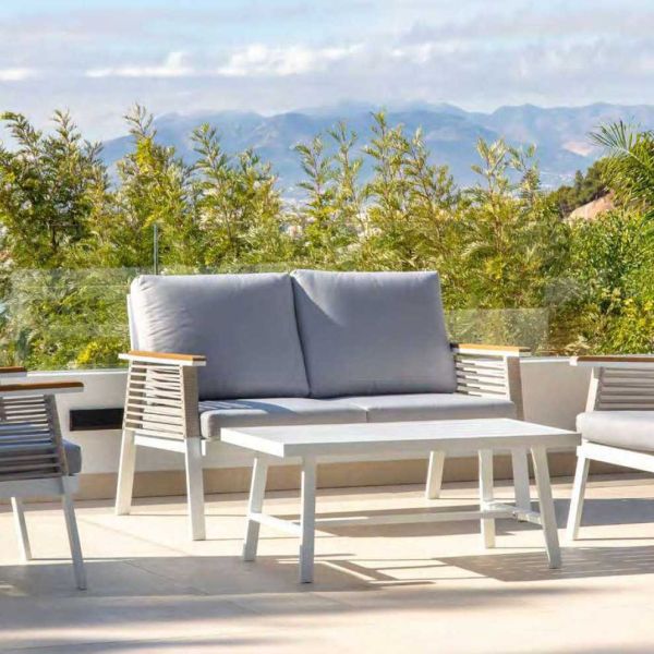 Salon de jardin en aluminium Casablanca