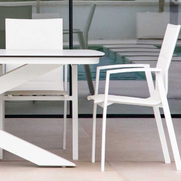 Salon de jardin en aluminium Singapur - Madrid - 