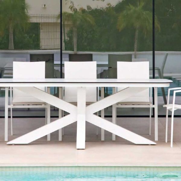 Salon de jardin en aluminium Singapur - Madrid