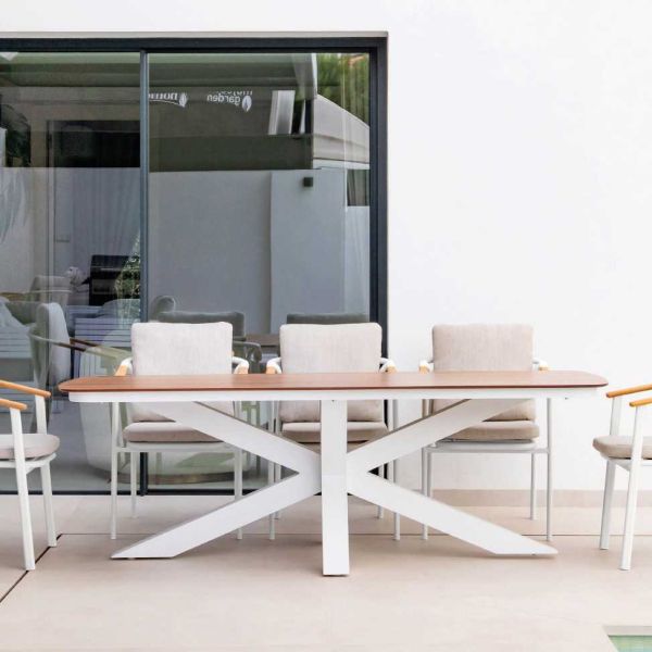 Salon de jardin en aluminium Singapur - Yuba
